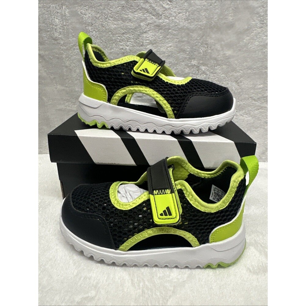 Kids Summerflex I Training Sneakers Size 9K Green Black Lightweight Shoes